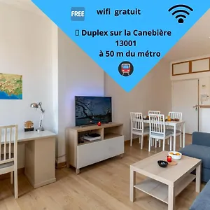 Appartement Duplex T3 Climatise, Marseille